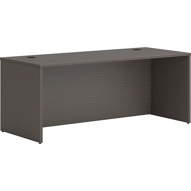 HON Mod 72" Table Desk, Slate Teak (HLPLDS7230LSL1) image 1