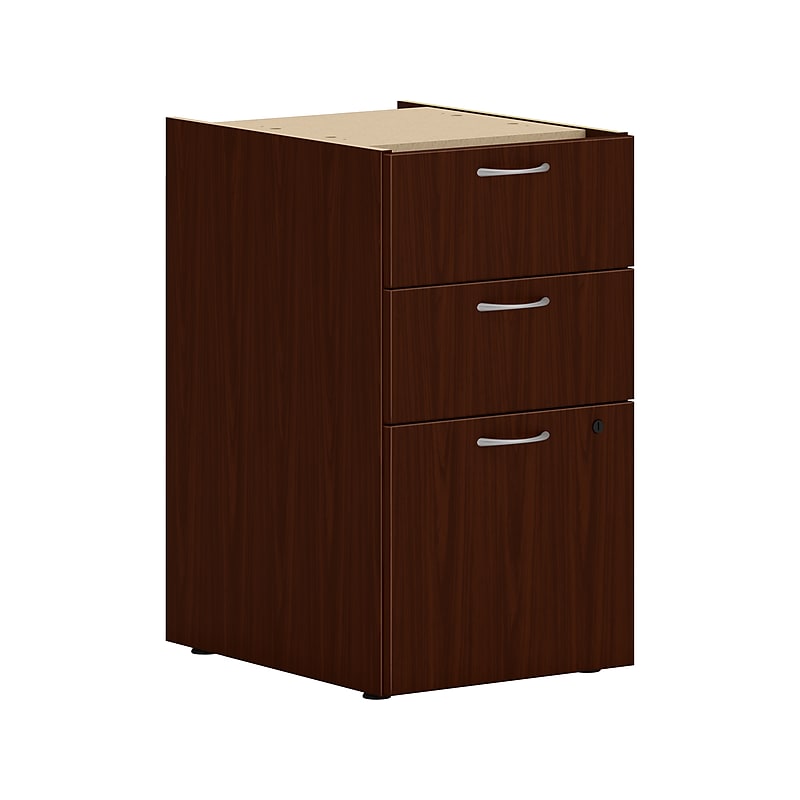HON Mod 15" Pedestal, Traditional Mahogany (HLPLPSBBF.LTM1) image 1