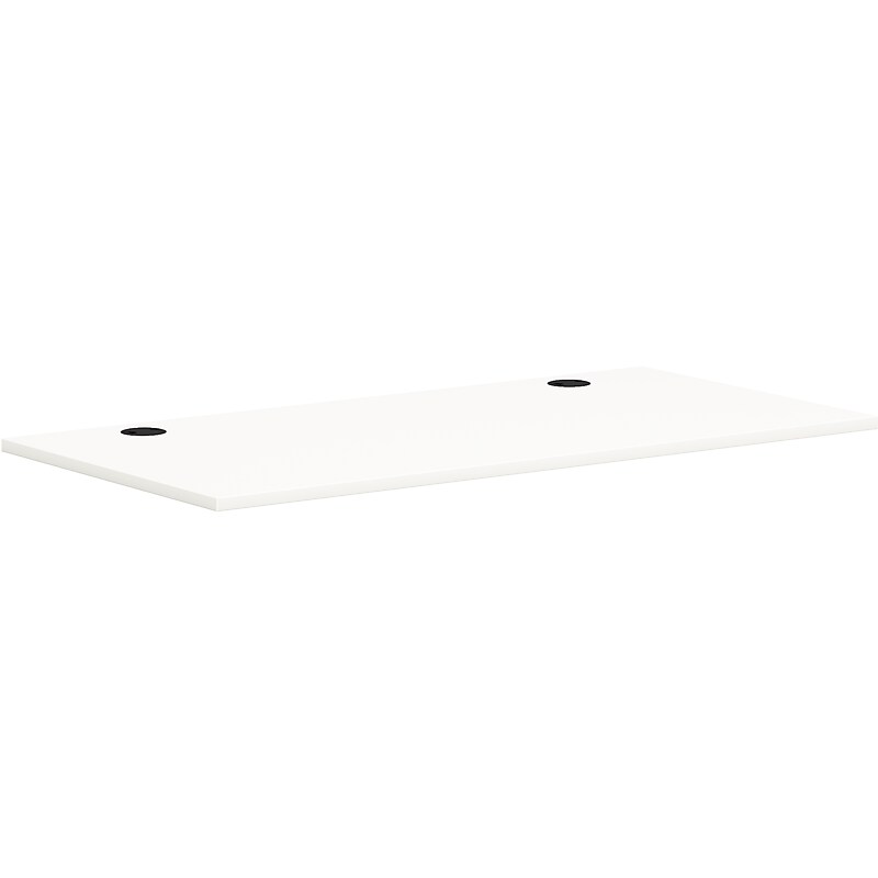 HON Mod 60" Table Top, Simply White (HONPLRW6030LP1) image 1