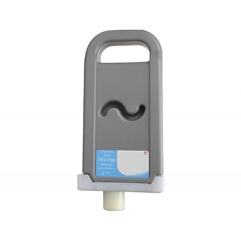 Clover Imaging Group Compatible Photo Cyan Standard Yield Ink Cartridge Replacement for Canon PFI-1700 (PFI-1700PC) image 1