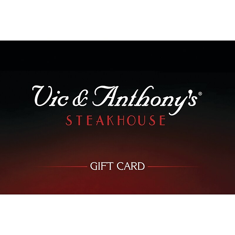 Vic & Anthony's Steak House Gift Card $50 (Email Delivery) image 1