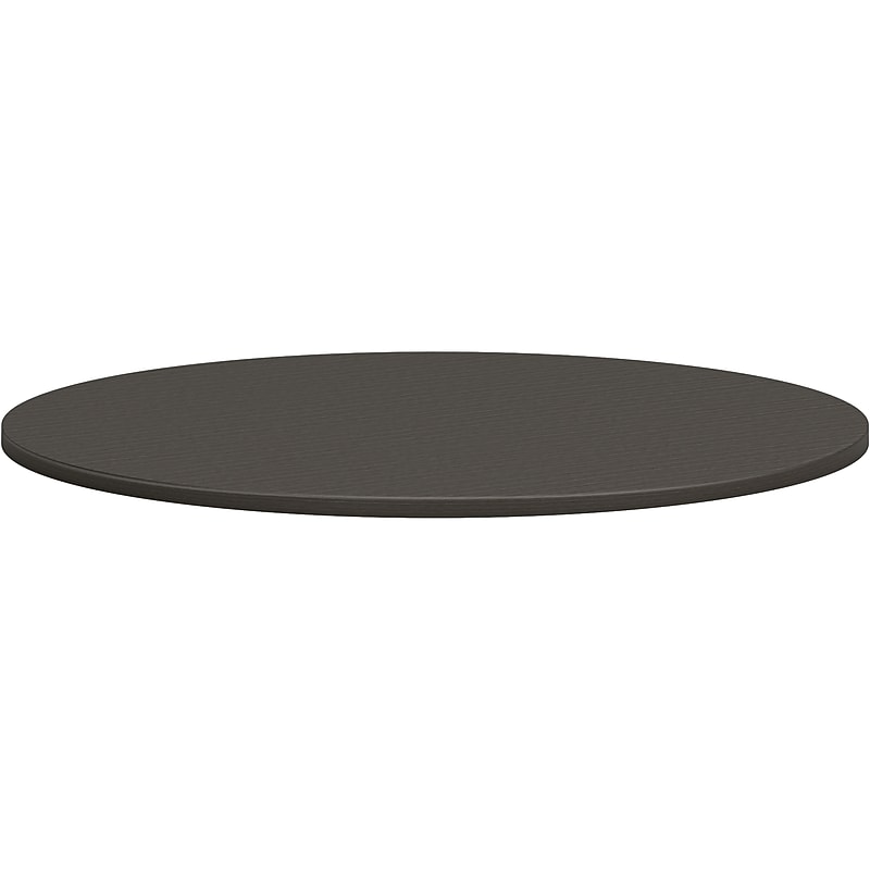 HON Mod 48" Round Table Top, Slate Teak (HONTBL48RNDLS1) image 1