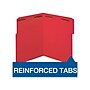 Pendaflex Recycled Reinforced Classification Folder, Letter Size, Red, 50/Box (22740)~#|#~sp107822195_sc7