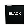 Pendaflex Hanging File Folder, 1/5-Cut Tab, Letter Size, Black, 25/Box (PFX81605)~#|#~sp107822207_sc7