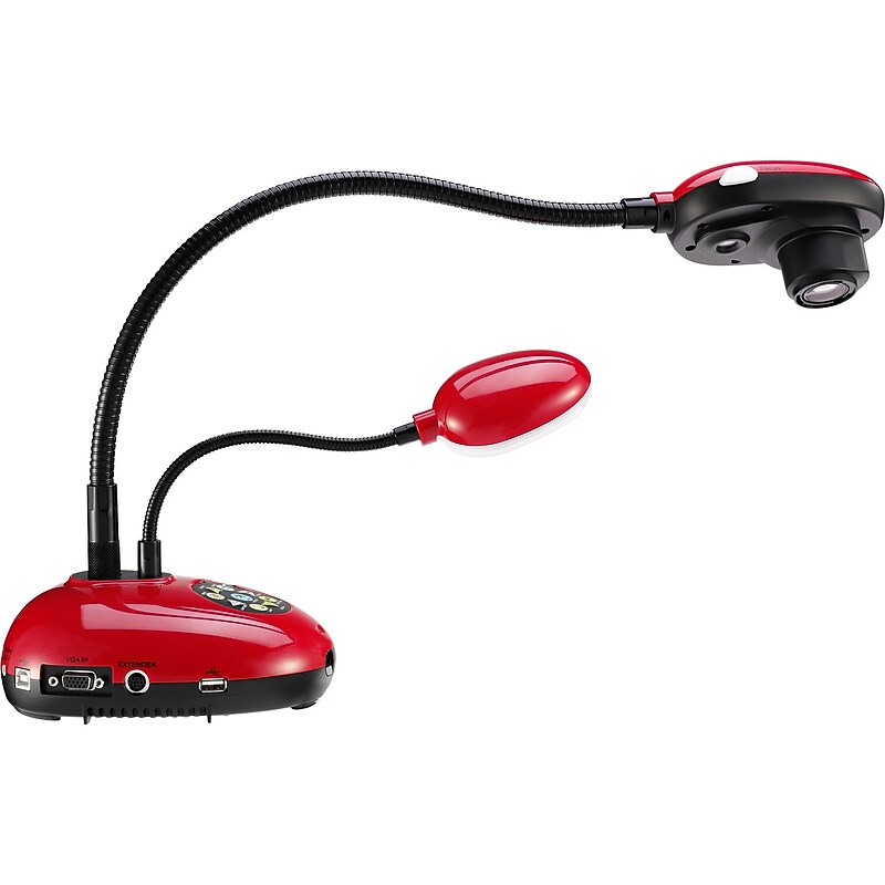 Lumens Ladibug Document Camera, Red (DC193) image 1
