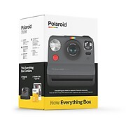 Polaroid Now i-Type Instant Camera and Film Bundle, Everything Box Black (6026)