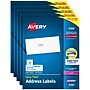 Avery Easy Peel Laser Address Labels, 1" x 2-5/8", White, 15,000 Labels/Carton (5160CT)~#|#~sp107901562_sc7