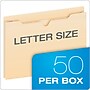 Pendaflex Smart Shield Manila Reinforced File Jackets, Top Tab, 2" Expansion, Letter Size, 50/Box (22025EE)~#|#~sp107903366_sc7