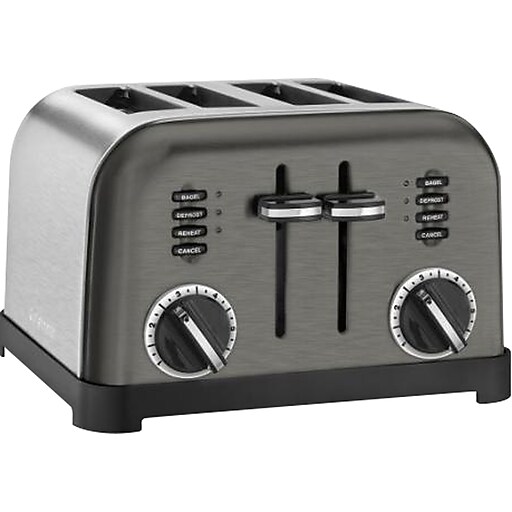 Cuisinart 4Slice PopUp Toaster, Black/Stainless Steel (CPT180BKS) at