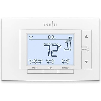Emerson Sensi Touch WiFi Smart Thermostat, White (ST55U)