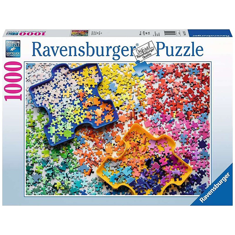 Ravensburger The Puzzler's Palette Puzzle, Entertainment, Multi-Grade (88327) image 1