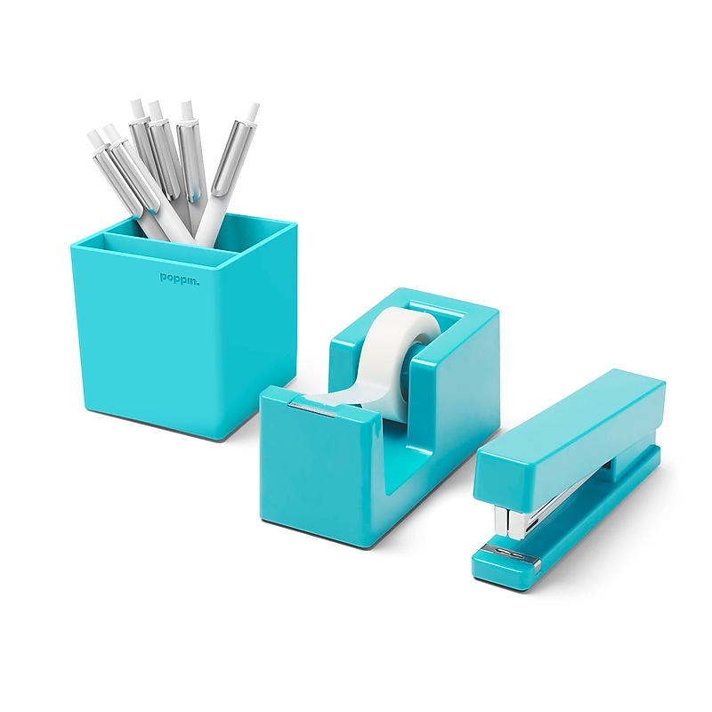 Poppin Aqua Starter Set, Aqua (846680019204) image 1