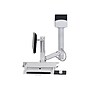 Ergotron SV Combo System with Worksurface & Pan, Small CPU Holder Monitor Arm, Up to 24", White (45-594-216)~#|#~sp108078165_sc7