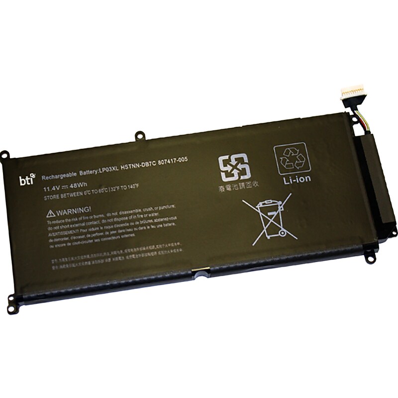 Battery Technology Li-Ion Laptop Battery for HP Laptops 4210mAh (807417-005-BTI) image 1
