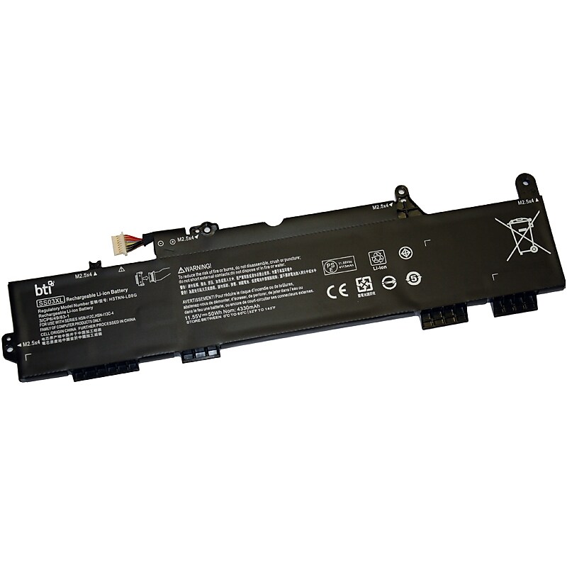 Battery Technology Li-Ion Laptop Battery for HP Laptops 4330mAh (933321-855-BTI) image 1