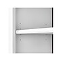 Bush Furniture Somerset 65"H 5-Shelf Bookcase with Adjustable Shelves, Storm Gray/White Laminated Wood (WC81065)~#|#~sp108082923_sc7