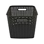Advantus Extra Large Plastic Weave Basket, Black (37519)~#|#~sp108325388_sc7