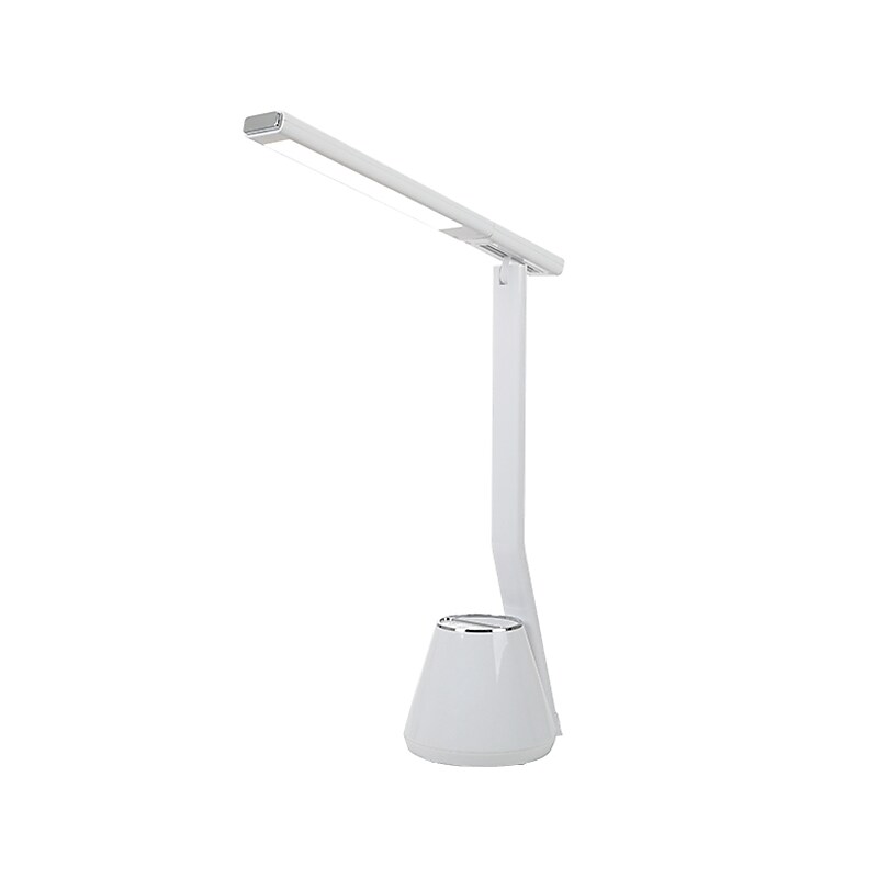 Rumi Lighting LED Desk Lamp, 17.67", Glossy White(ERP11ST) image 1