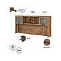 Bush Furniture Somerset 72"W L Shaped Desk with Hutch, Fresh Walnut (SET001FW)~#|#~sp108325792_sc7