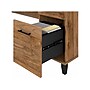 Bush Furniture Somerset 60" Computer Desk with Lateral File Cabinet and 5-Shelf Bookcase, Fresh Walnut (SET013FW)~#|#~sp108325831_sc7