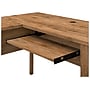 Bush Furniture Somerset 60"W L Shaped Desk with Hutch, Fresh Walnut (SET002FW)~#|#~sp108325840_sc7