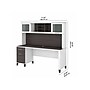 Bush Furniture Somerset 72"W Office Desk with Drawers and Hutch, Storm Gray/White (SET018SGWH)~#|#~sp108326020_sc7