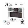 Bush Furniture Somerset 60" L-Shaped Desk with Hutch, Storm Gray/White (SET002SGWH)~#|#~sp108326052_sc7