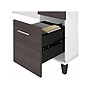 Bush Furniture Somerset 60" Computer Desk with Lateral File Cabinet and 5-Shelf Bookcase, Storm Gray/White (SET013SGWH)~#|#~sp108326089_sc7