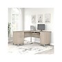 Bush Furniture Somerset 60"W L Shaped Desk with Storage, Sand Oak (WC81130K)~#|#~sp108326092_sc7