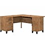Bush Furniture Somerset 60"W L Shaped Desk with Storage, Fresh Walnut (WC81330K)~#|#~sp108326099_sc7