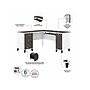 Bush Furniture Somerset 60"W L Shaped Desk with Storage, Storm Gray/White (WC81030K)~#|#~sp108326117_sc7