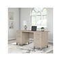 Bush Furniture Somerset 60"W Office Desk with Drawers, Sand Oak (WC81128K)~#|#~sp108326151_sc7