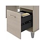 Bush Furniture Somerset 60"W Office Desk with Drawers, Sand Oak (WC81128K)~#|#~sp108326156_sc7