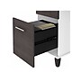 Bush Furniture Somerset 72"W Office Desk with Drawers, Storm Gray/White (WC81072)~#|#~sp108326229_sc7