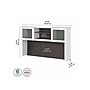 Bush Furniture Somerset 60"W Desktop Hutch, Storm Gray/White (WC81031)~#|#~sp108326252_sc7