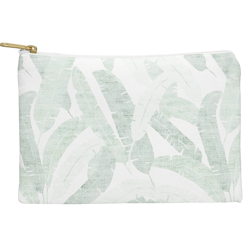DENY Designs Holli Zollinger 11.75" Polyester Travel Pouch, Water Resistant, White (14485-wpofmd) image 1