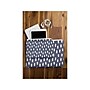 DENY Designs Allyson Johnson 11.75" Polyester Travel Pouch, Water Resistant, Navy Strokes (14485-wpofmd)~#|#~sp108326741_sc7