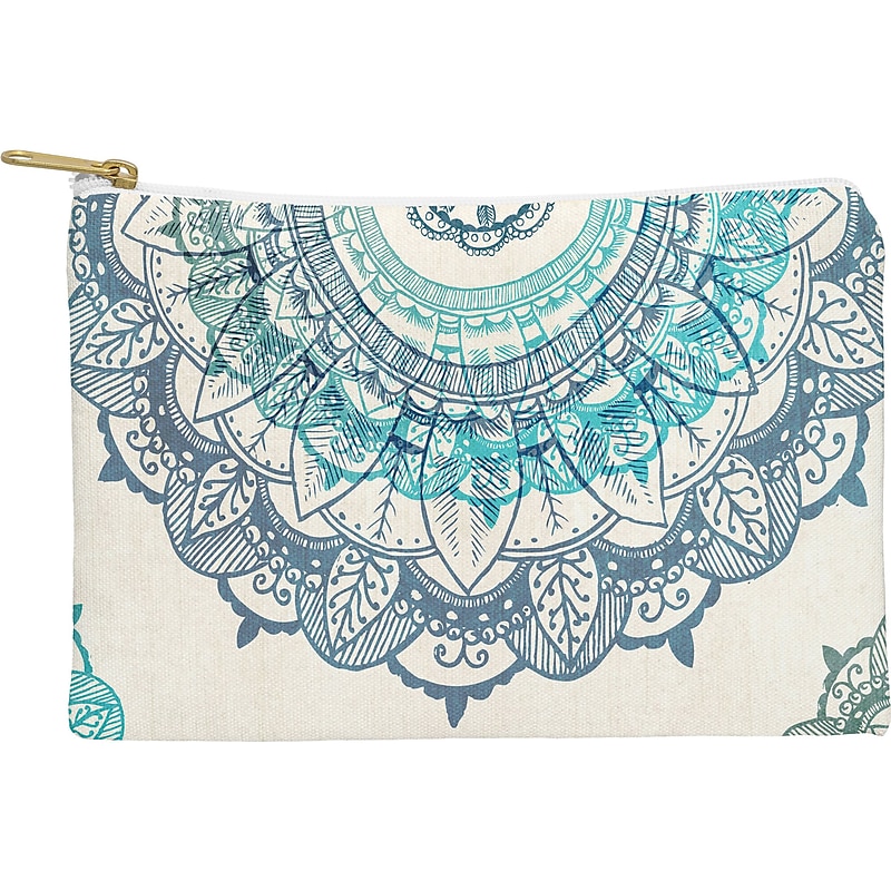 DENY Designs RosebudStudio 8.5" Polyester Travel Pouch, Water Resistant, Multicolored (61901-wpofsm) image 1