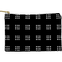 DENY Designs Kelly Haines 8.5" Polyester Travel Pouch, Water Resistant, Multicolored  (61901-wpofsm)~#|#~sp108326798_sc7