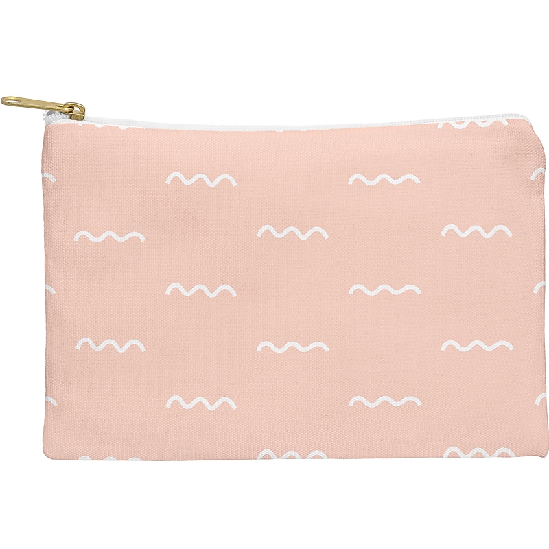DENY Designs Kelly Haines 8.5" Polyester Travel Pouch, Water Resistant, Multicolored (61901-wpofsm) image 1