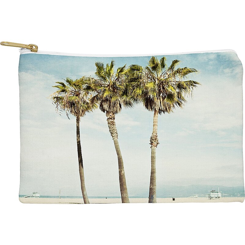 DENY Designs Bree Madden 8.5" Polyester Travel Pouch, Water Resistant, Multicolored (61901-wpofsm) image 1