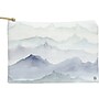 DENY Designs Wonder Forest 11.75" Polyester Travel Pouch, Water Resistant, Mountain Mist (14485-wpofmd)~#|#~sp108326822_sc7