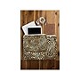 DENY Designs Schatzi Brown 11.75" Polyester Travel Pouch, Water Resistant, Leopard Tan (14485-wpofmd)~#|#~sp108326842_sc7
