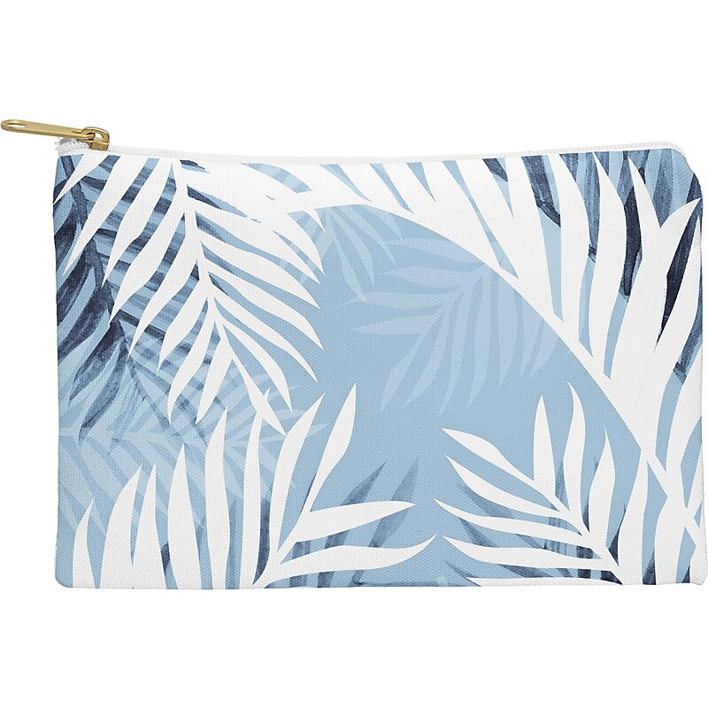 DENY Designs Gale Switzer 8.5" Polyester Travel Pouch, Water Resistant, Blue (61901-wpofsm) image 1