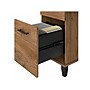 Bush Furniture Somerset 72"W 3 Position Sit to Stand L Shaped Desk with Hutch, Fresh Walnut (SET015FW)~#|#~sp108409449_sc7