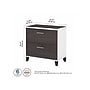 Bush Furniture Somerset 2-Drawer Lateral File Cabinet, Letter/Legal, Storm Gray/White, 30" (WC81080)~#|#~sp108409630_sc7