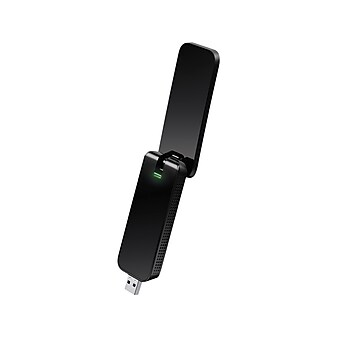 TP-LINK Archer T4U AC1300 Wireless Dual-Band USB Adapter, Black