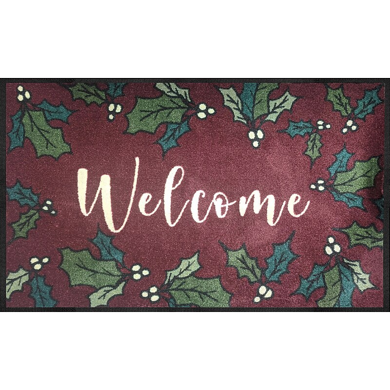 M+A Matting Message Mat Indoor Mat, 59" x 35"  cleated backing (3118249-832135540) image 1