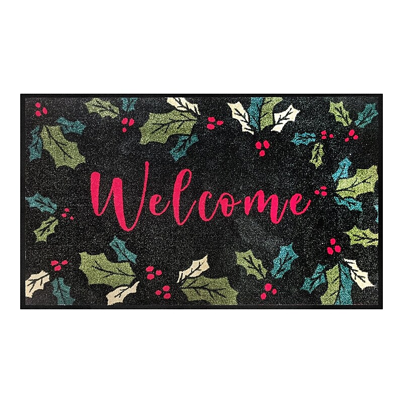 M+A Matting Message Mat Indoor Mat, 59" x 35"  cleated backing (3110459-832135540) image 1