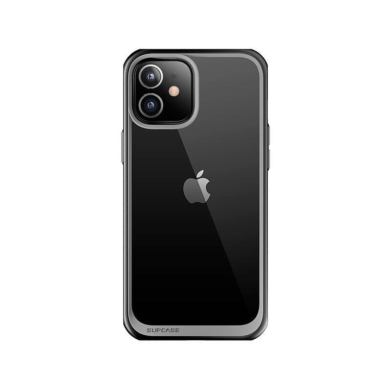 SUPCASE Unicorn Beetle Style MagSafe Battery Case for iPhone 12, Black/Gray (SUP-iPhone2020-6.1-UBStyle-Black) image 1